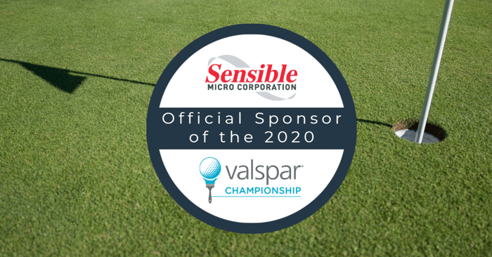 Sensible Micro is an official sponsor of the 2020 Valspar Championship