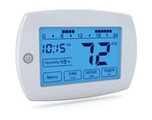 Thermostat-battery-powered