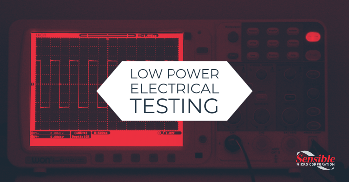 Low Power Electrical Testing by Sensible Micro