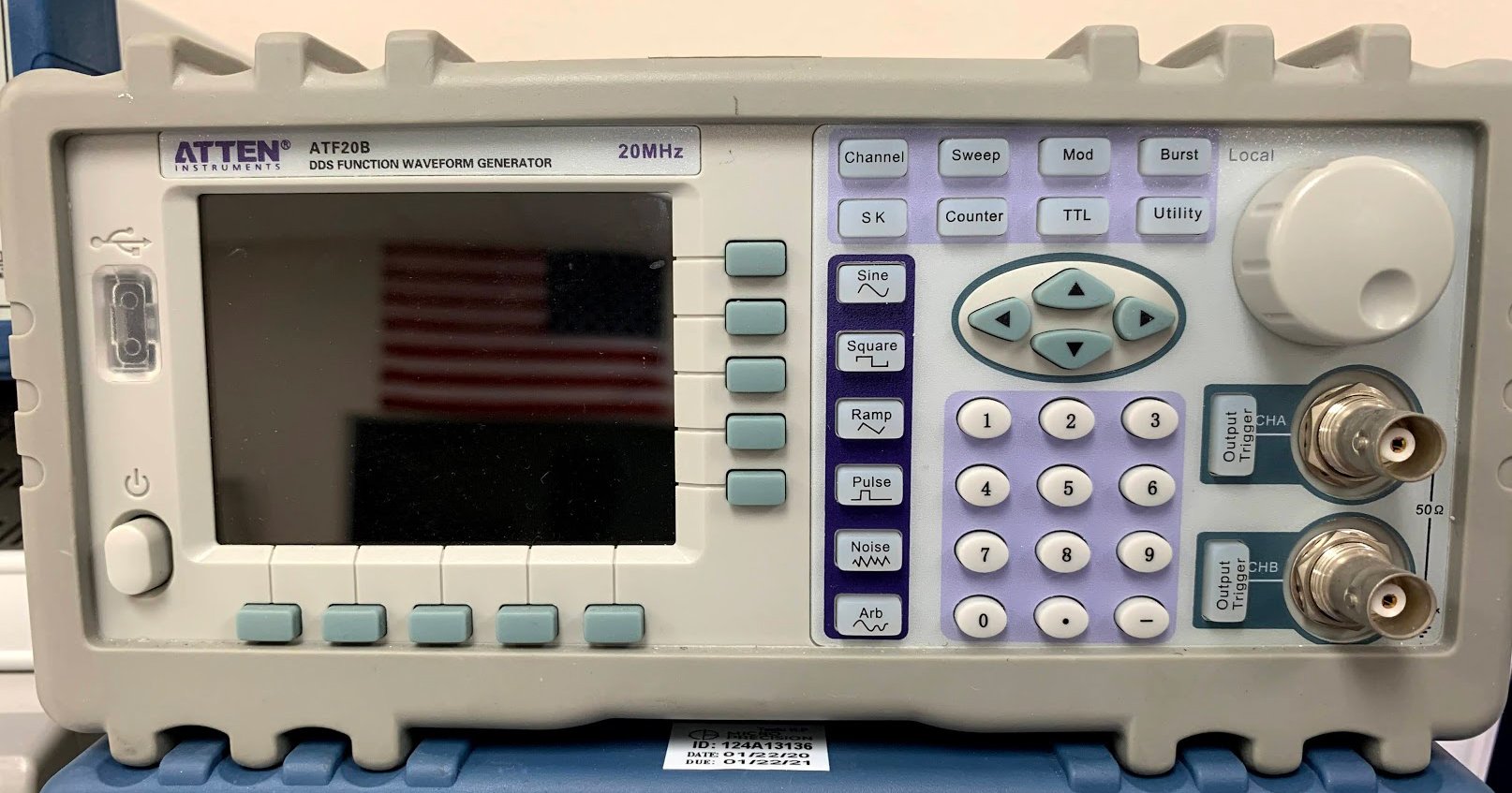 Low-power-electrical-Atten-Function-Waveform-Generator