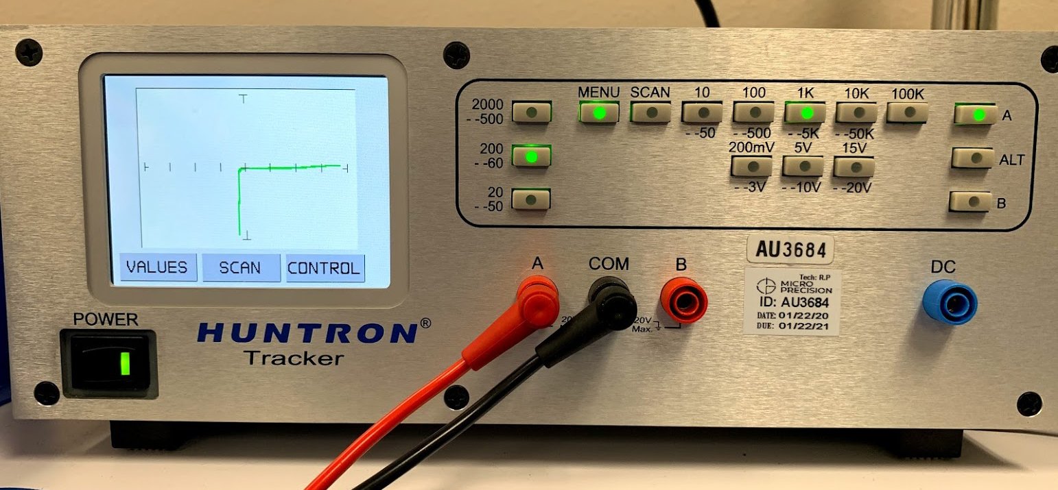 Low-power-electrical-Huntron-Tracker