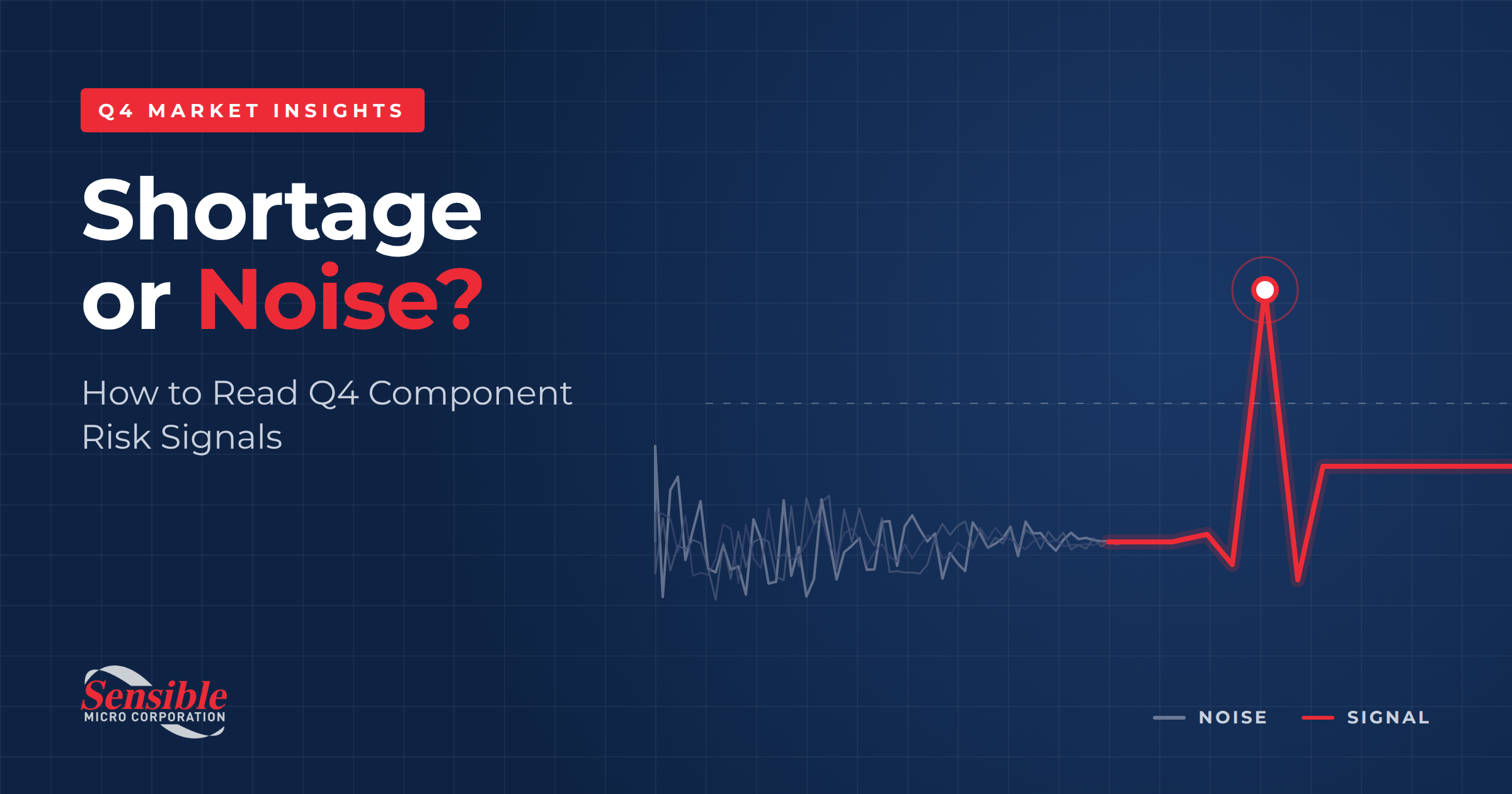 Shortage or Noise? How to Read Q4 Component Risk Signals